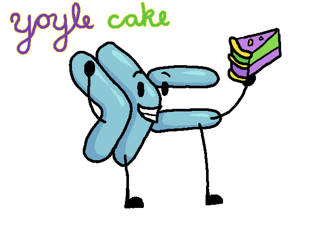 Sharkie's left hand, a black crayon, and an orange crayon are shown atop a drawing of a snowman with a fox furry top instead of the usual upper body.