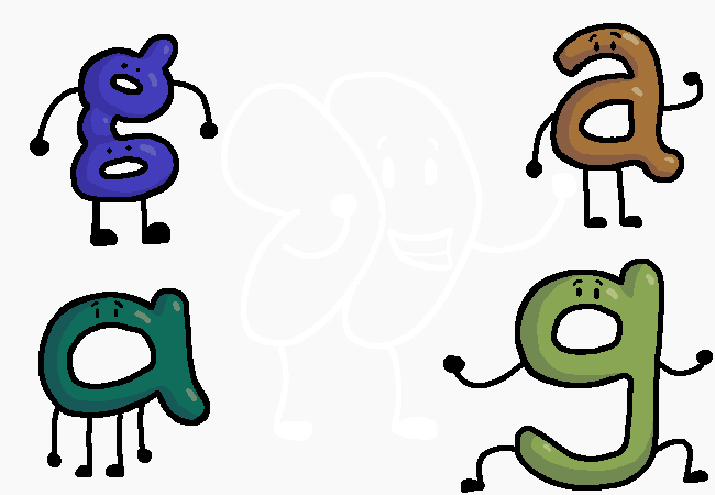 There are five “objects,” namely Theny, Double Story G, Single Story G, Double Story A, and Single Story A.